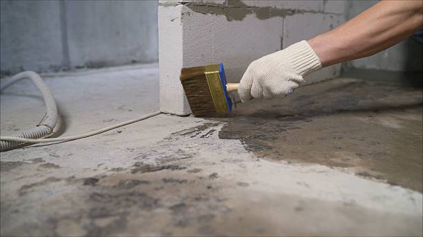 SJ Waterproofing Pros Waterproofing coverage map for Burke, VA and surrounding area